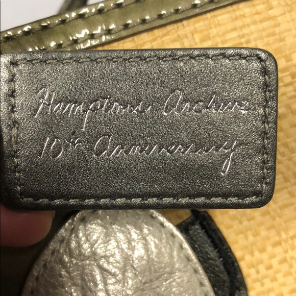 ❌SOLD ❌Coach Hampton Anniversary Floral Straw - Picture 7 of 8